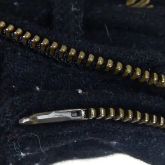 Desigual Black Wool Blend Moto Jacket - Picture 4 of 4